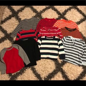 Boys 2T Long Sleeve Thermal Shirts